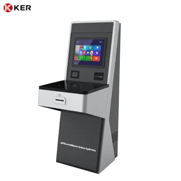 Quality Book Returning Terminal Touchscreen Machine Self Service Pos Heck In Self-Service Library Kiosk With Qr for sale