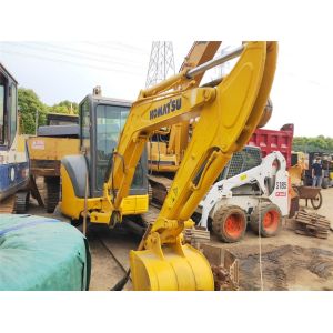Used 3.5ton Crawler Excavator, Pre-Owned Komatsu PC35mr-2 Track Excavator for