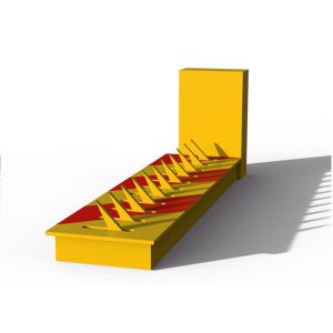 Remote Control Electrical Hydraulic 70T Tire Killer With CE Certificated