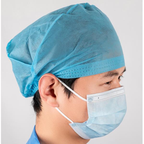 Hospital Use Dark Blue Medical Long Lab Coat With Snaps Closure And Shirt Collar
