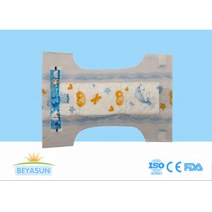 China 3D Leak Prevention Channel Breathable Baby Diaper With Pp / Magic Tape on sale