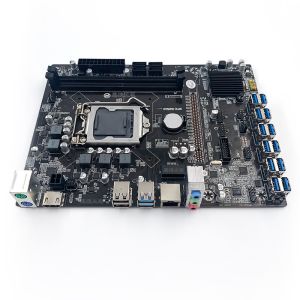Intel® B250 Support 12 GPU CryptoMining PC Motherboard 12 USB3.0 to 12 PCIE 16X