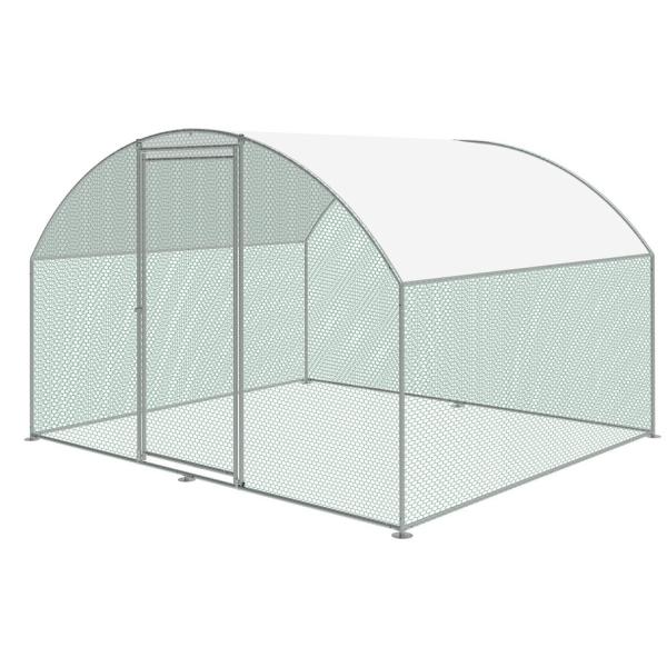 1.4Mx3M XS Size Metal Chicken Coop Run Walk In Chicken Cage For Poultry Rabbit