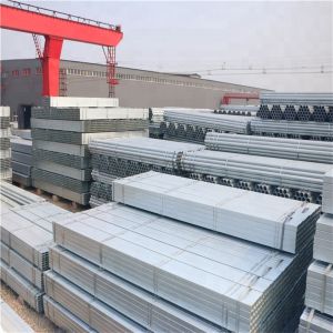 Hot Dipped Welded Galvanized Square Steel Tube Hollow Section For Construction