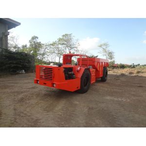 Hydropower Tunneling Low Profile Dump Truck For Medium Size Rock Excavation