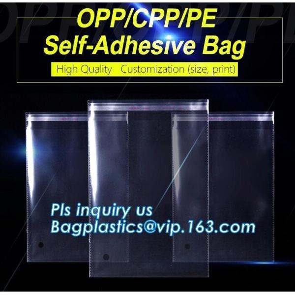 Quality CPP/PET Plastic Cellophane Packaging Bags for Clothes,Biodegradable OPP CPP Cheap Plastic Garment Bags bagease bagplasti for sale