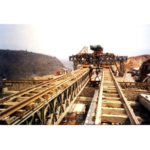 Bailey Prefabricated Delta Bridge Simple structure For Military