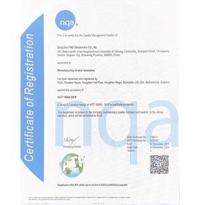 QINGDAO FRS ELECTRONICS CO., LTD Certifications