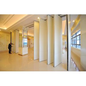 Apartment / Hotel Movable Folding Partition Walls Insulation Energy Saving
