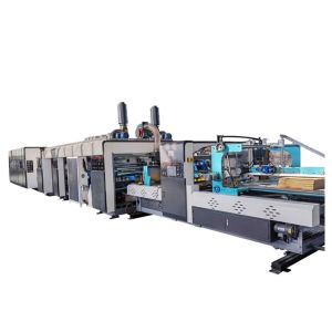 400mm Folder Gluing Die-Cutting Corrugated Cardboard Strapping Machine for E
