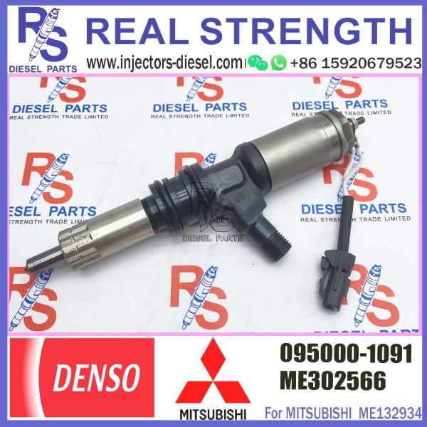 Diesel Common Rail Injector 095000-0200 095000-0204 095000-1090 095000-1091 ME132934 ME302566 For MITSUBISHI 6M60 6M60T