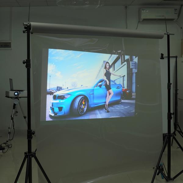 Mirror / Black Rear Projection 3D Holographic Display 130um Thickness 800:1 Contrast