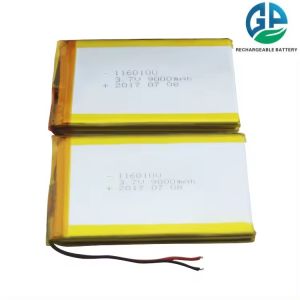 KC CB IEC62133 Li Polymer Rechargeable Battery High Capacity Lipo Battery