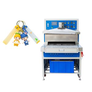 8.2kw PVC Liquid Silicone Baking Forming Oven With Large Heating Plate Size 350