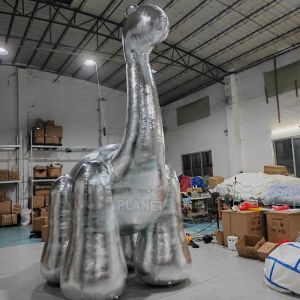 Custom Zoo Event Inflatable Dinosaur Model Giant Long Necked Dinosaur For