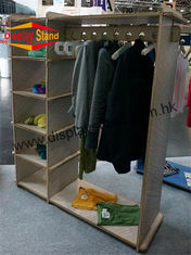 Customized MDF display stand with shelves from manufacture