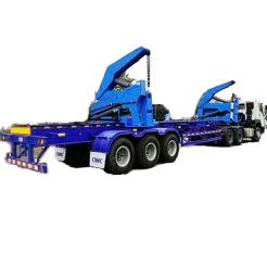 Quality Side Loader Semi Trailer Optimized For Efficient Container Loading Unloading Enhanced Stability And Safety for sale
