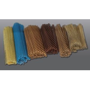 Customization Chain Link Curtain Metal Decorative Mesh For Fireplace