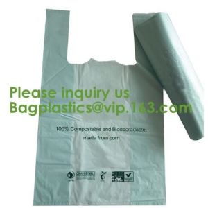 100% Biodegradable Plastic Trash Bag Compostable Garbage Bag 100% Biodegradable