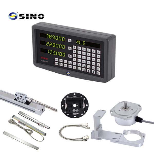 SDS6-3VA Digital Display With Linear Encoder Ruler Meter Set With RS-232 Serial