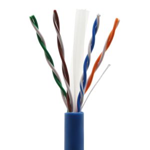 High-Speed CMX CMR CMP 1000FT 305 Meters Indoor UTP Cable Cat6 U/UTP with PVC