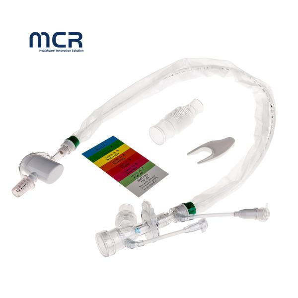 Disposable Single Lumen Closed Suction Catheter 72H For Suction Sputum