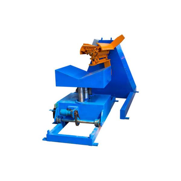 Durable Hydraulic Decoiler Machine , Manual Decoiler Machine Raw Material GI /