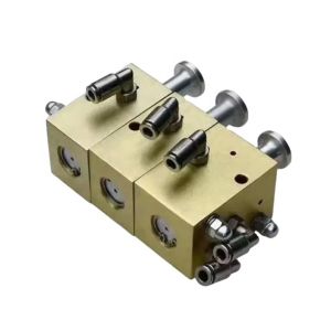 Compressed Air Applicable Aluminum Alloy 2 Compartment Pneumatic Combination