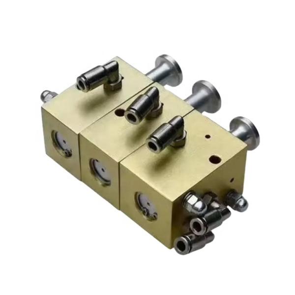 Compressed Air Applicable Aluminum Alloy 2 Compartment Pneumatic Combination