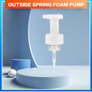 Colorful Plastic Foam Pump For Facecare And Cleaning With Bubble Effect