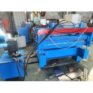 Colour Steel Or Galvanized Cutting Flattening Coil Slitting Machine