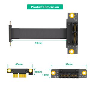 High Quality PCI-e PCI Express 36PIN 1X Extension Cable With Gold-plated