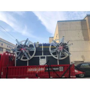 PE Pipe Coiling Plastic Tube Coiler With Schneider Electrical Components And