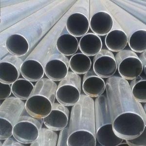 China 1/2 Inch Hot Dipped Galvanized Steel Round Square Tube ASTM Q195 Q235 For Roads on sale