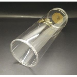 Clear windowed box alternatives to acrylic box PET Box for glasses Alternatives