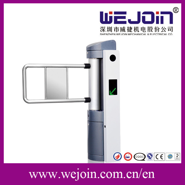 Security Automatic Turnstiles Swing Barrier Gate For School , Hotel , Subway