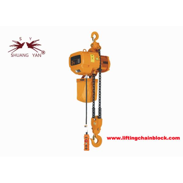 2 Ton Electric Chain Hoist Hook-Type For Warehouse Workshop And Construction Site