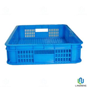1300g Plastic Fruit And Vegetable Crates Nestable / Stackable Plastic Vegetable