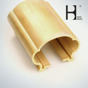 Rust Resistant Hpb58-3 Brass Handrail With Chrome Surface