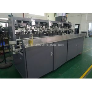 Plane Cylinder Mug Bottle Automatic Screen Printing Machine Dia 100mm