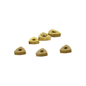 Gold Coated Triangle Carbide Inserts , Custom Carbide Inserts For Machine Clip