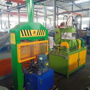 CE&ISO9001 Single Knife Hydraulic Press Rubber Bale Cutter