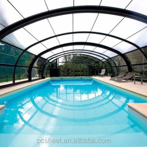 Scratch Solution Polycarbonate Glass Panel 12mm Pc Solid Sheet Sun Sheet Solid