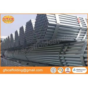 2M 3M 6M scaffold tube steel pipe Q235 hot dipped galvanized for bridge building