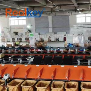 Efficient Space Utilization Tilt Tray Sorter Sorting Of Books Newspapers And