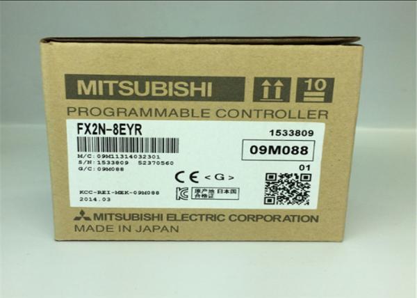 Quality 25W Max Power Automotive Programmable Logic Controller FX2N-8EX 16EX 8EYR 0.5A Current for sale