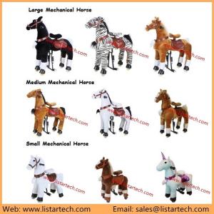 Wholesale Mechanical Walking Horse, Ride on Pony Toy, Mechanical Pony Rides on Animal for Sale from china suppliers