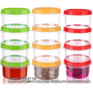Meal Prep Jars Reusable Food Storage Containers With Lids Microwave And Freezer