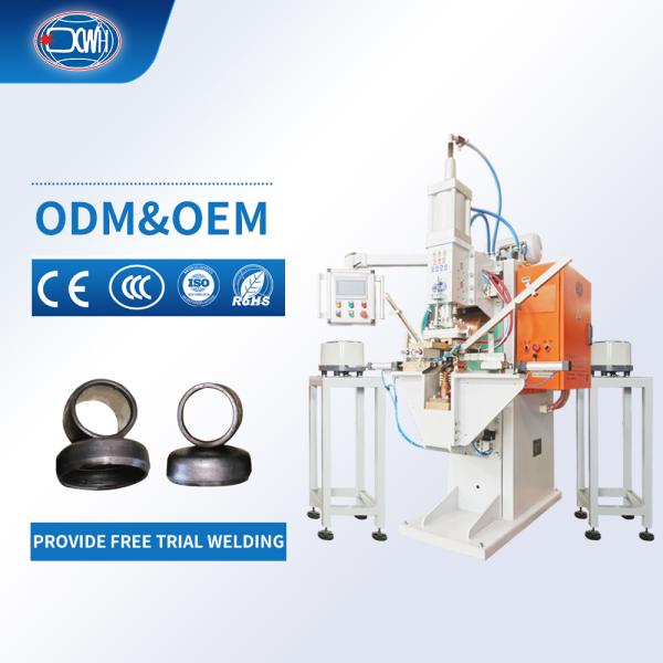 Shock Absorber Bottom Cover Spot Welder Welding Machine With Two Automatic