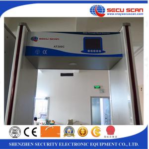 Backup Power Source Walk Through Metal Detectors Adjustable Frequency